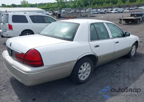 2004 Mercury Grand Marquis Ls from USA, damaged, VIN 2MEFM75W04X678032